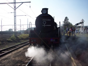 Friends of the Rail steam train